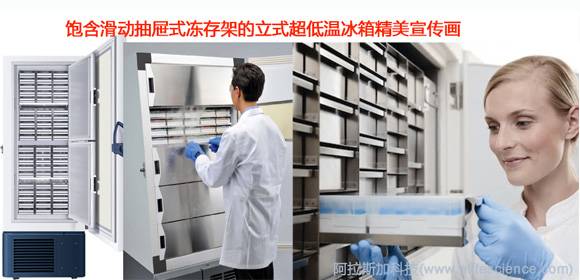 立式超低溫冰箱滑動抽屜式凍存架 立式超低溫冰箱滑動抽屜式凍存架