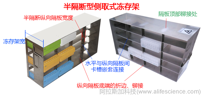 超低溫冰箱側(cè)取式凍存架 超低溫冰箱側(cè)取式凍存架